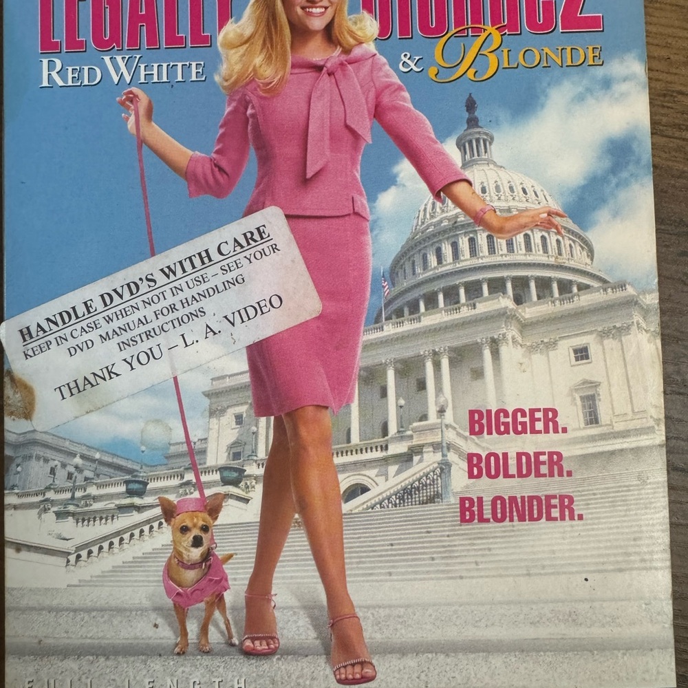 Legally Blonde 2: Red, White & Blonde DVD